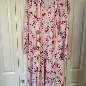Eloquii Pink Floral Dress